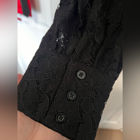 Torrid Lace Button-up - Picture 2 of 4